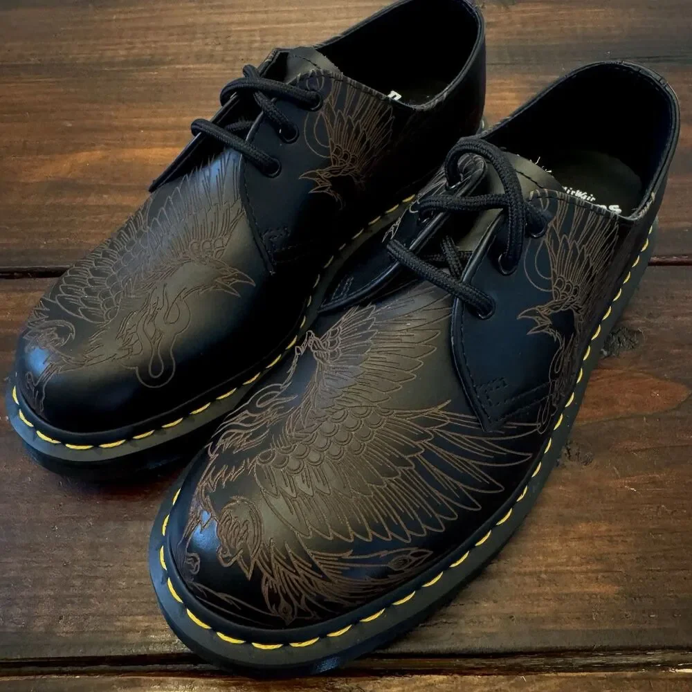 Dr Martens 1461 Phoenix Vintage Leather Oxford Shoes